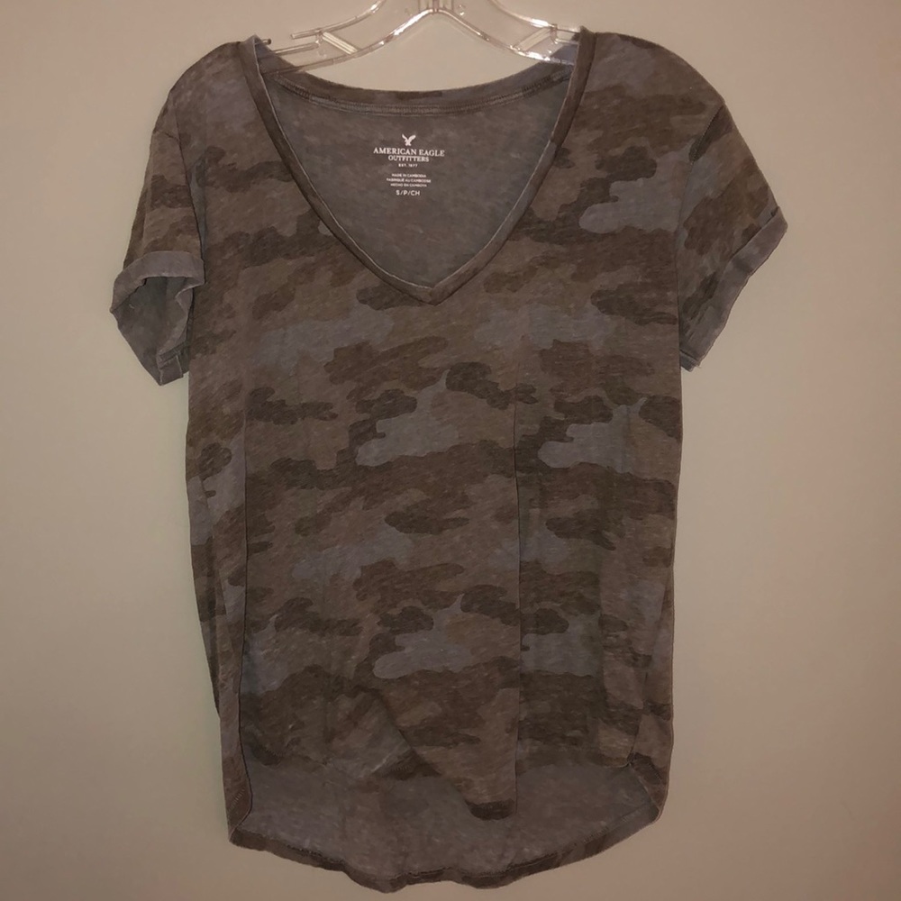 American Eagle Camo T-Shirt